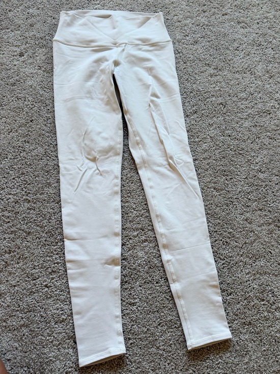 ALO Yoga Pants - ALO Yoga White High-Waist Airbrush Leggings